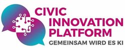 Logo Fördermittelgeber Civic Innovation Platform. Foto: Civic Innovation Platform